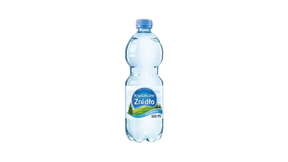 Woda niegazowana Krystaliczne Źródło 0,5l