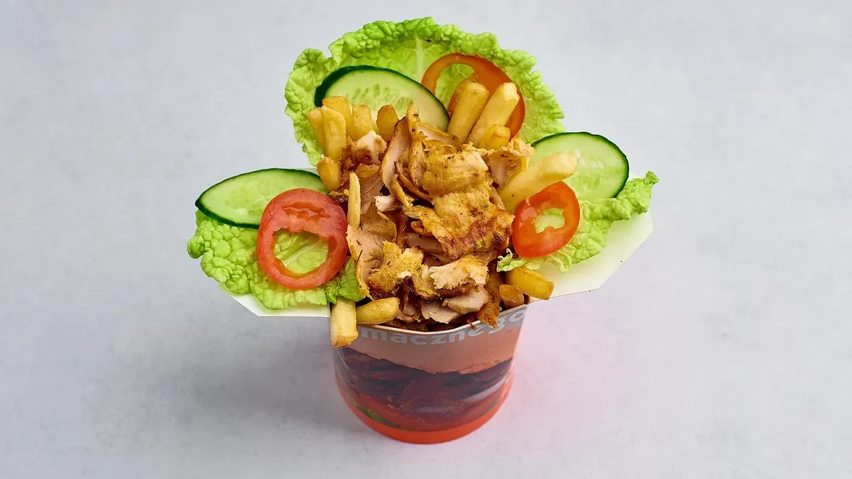 Box kebab z kurczaka