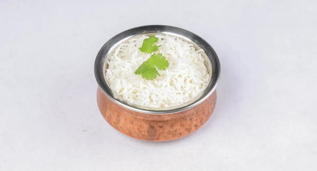 Plain rice