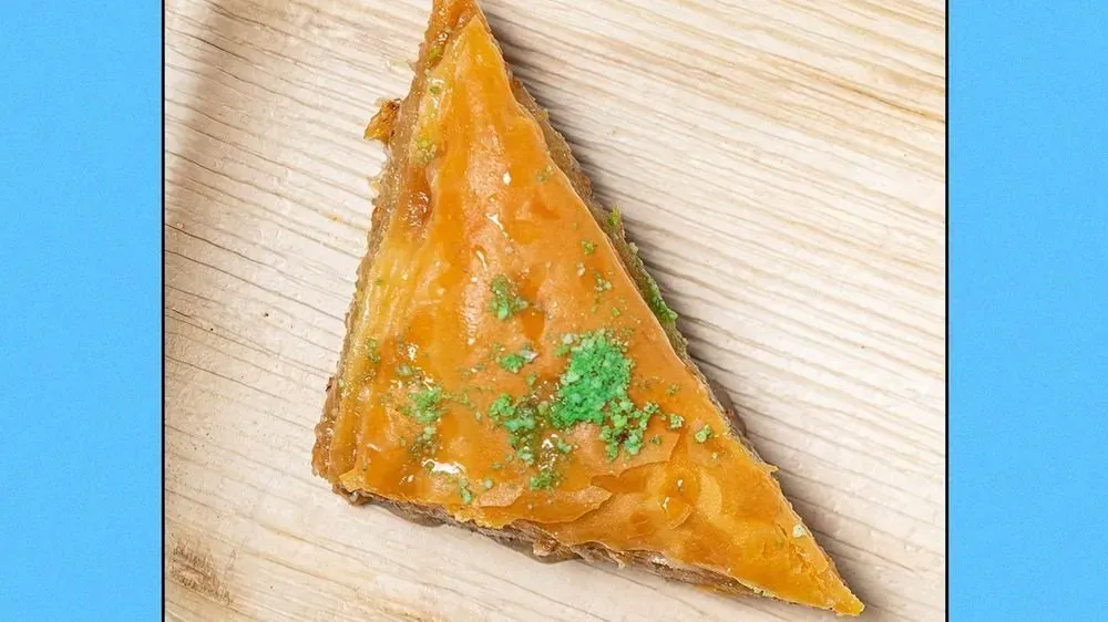 Roślinna baklawa