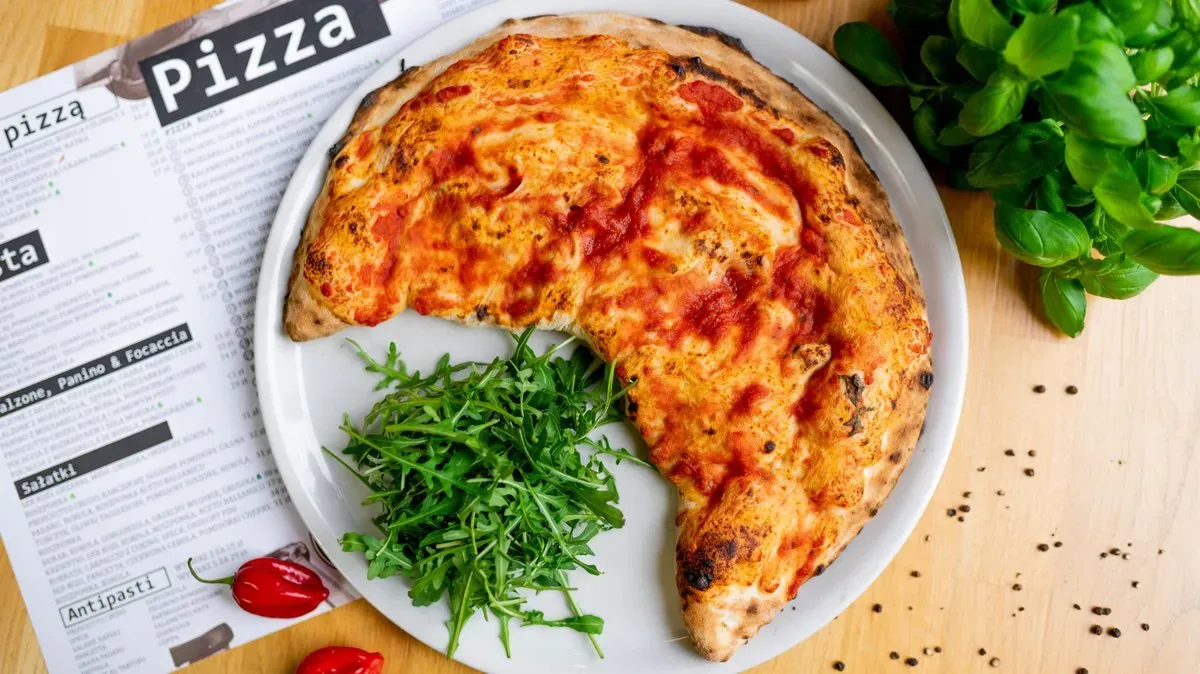 Calzone z szynką