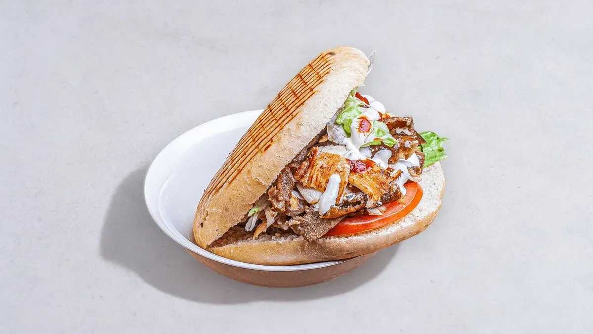 Zestaw kebab na grubym