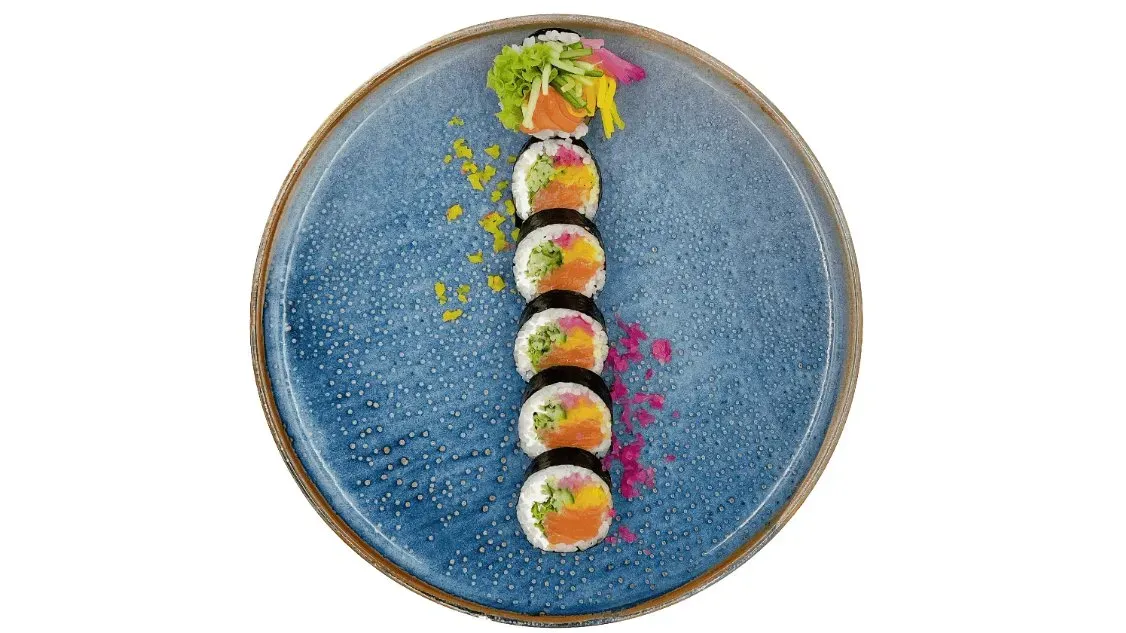 Futomaki łosoś surowy philadelphia (6 szt.)