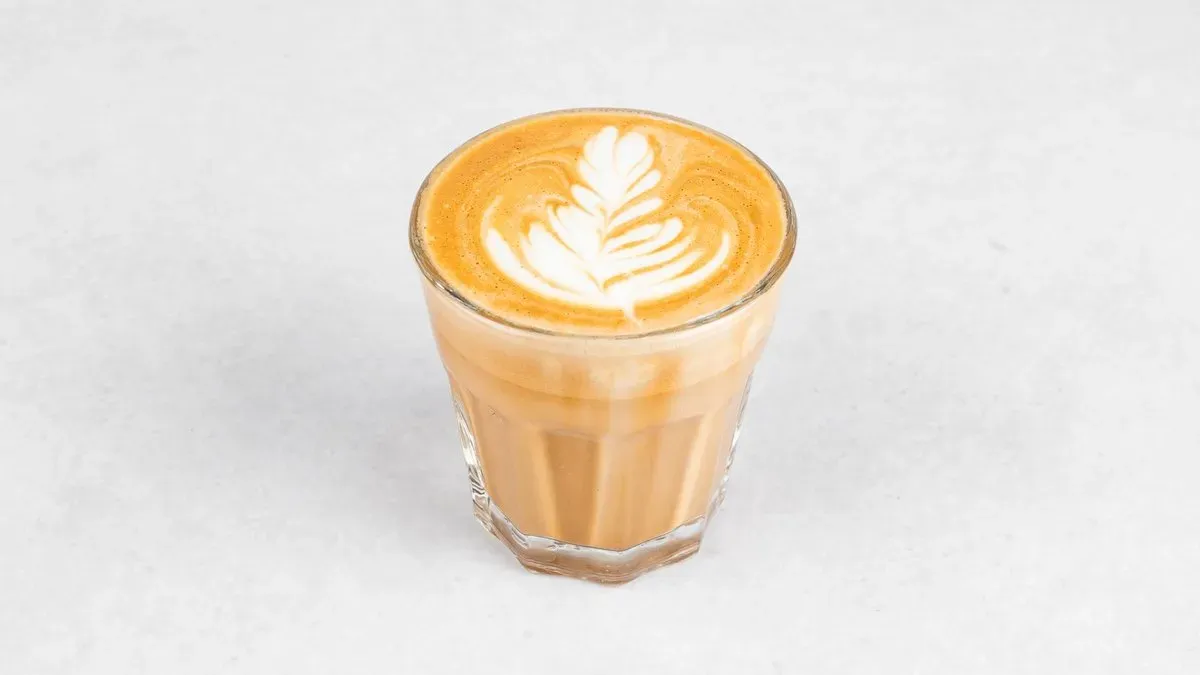Latte z białą czekoladą J: