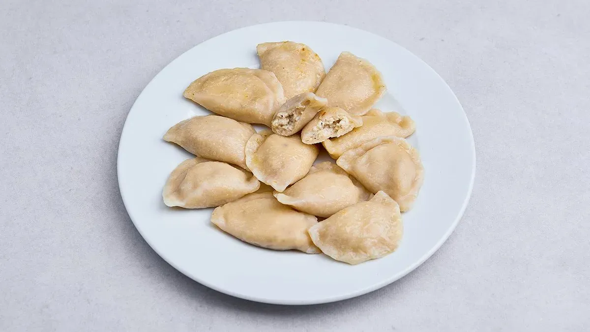 Pierogi ukraińskie ugotowane