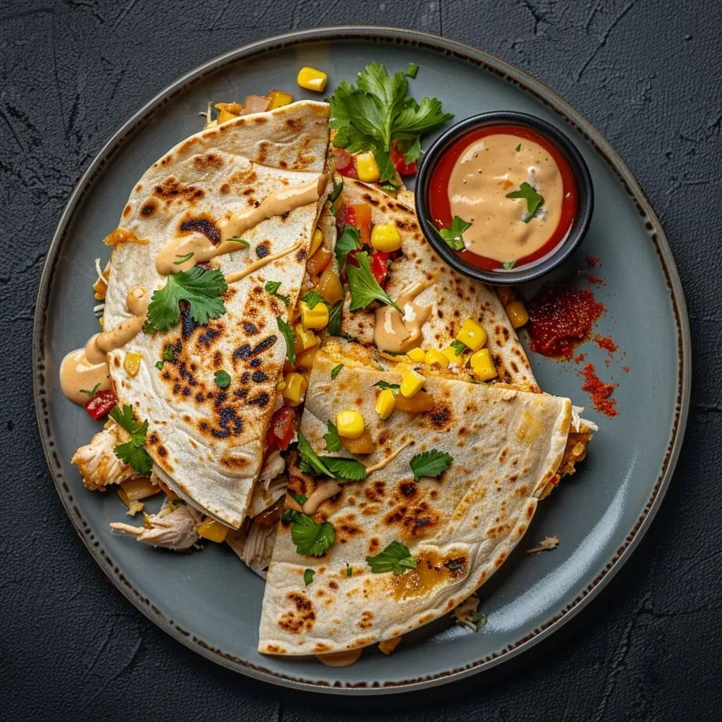 Quesadilla Z Kurczakiem