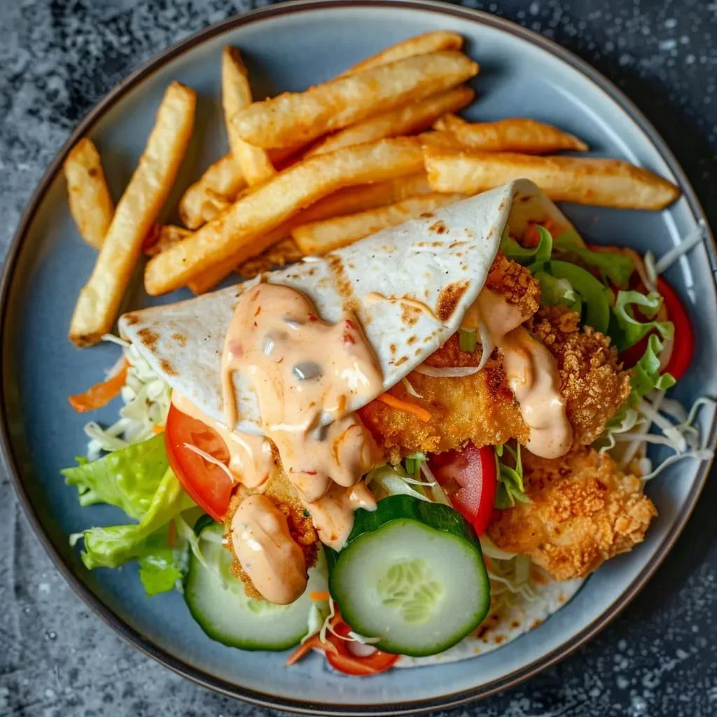 NACHO CHICKEN WRAP