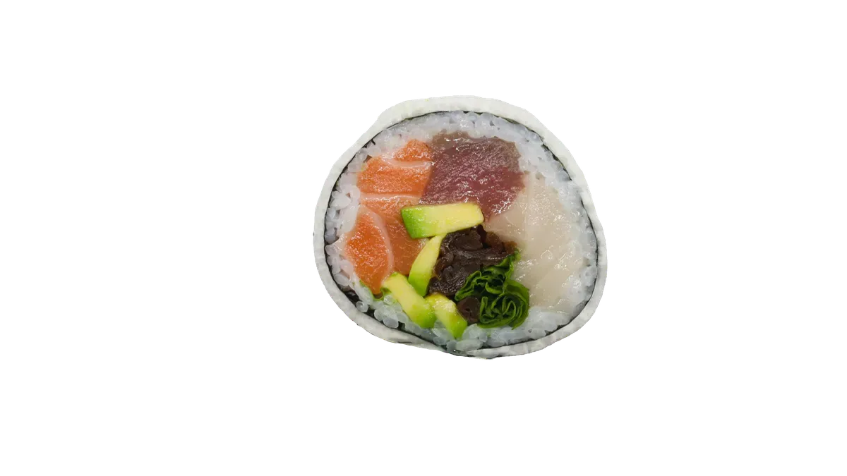 Futomaki rainbow (6szt)