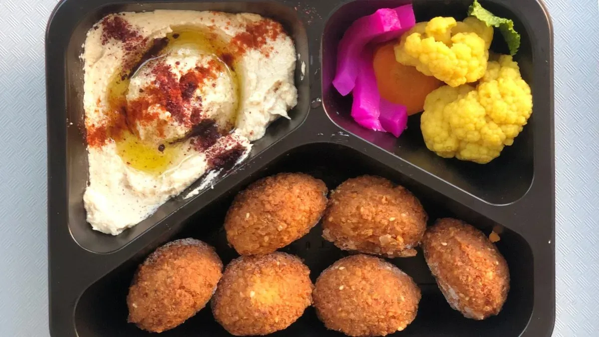 Zestaw Falafel & Hummus (dla dwóch osób)