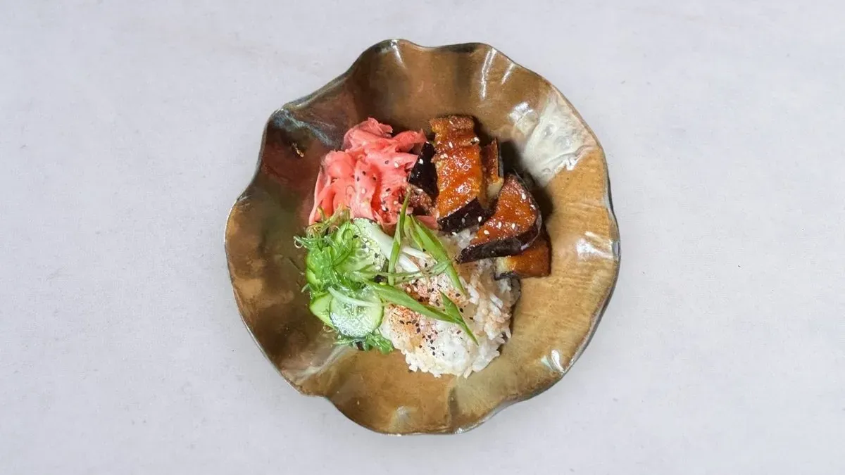 Bakłażan tonkatsu