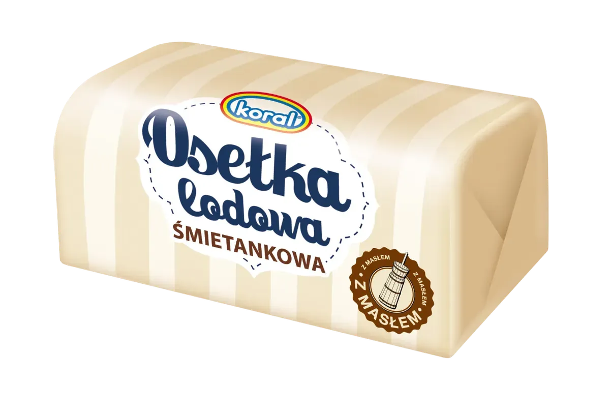 Osełka lodowa o smaku śmietanowym 400ml