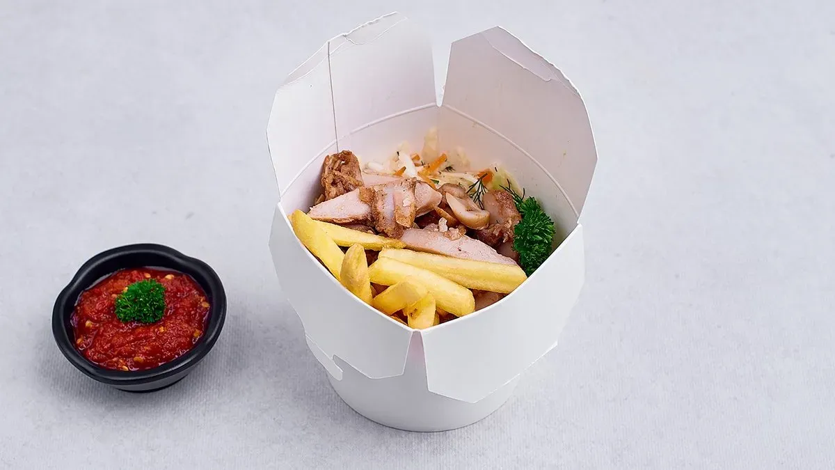 Kebab box kurczak