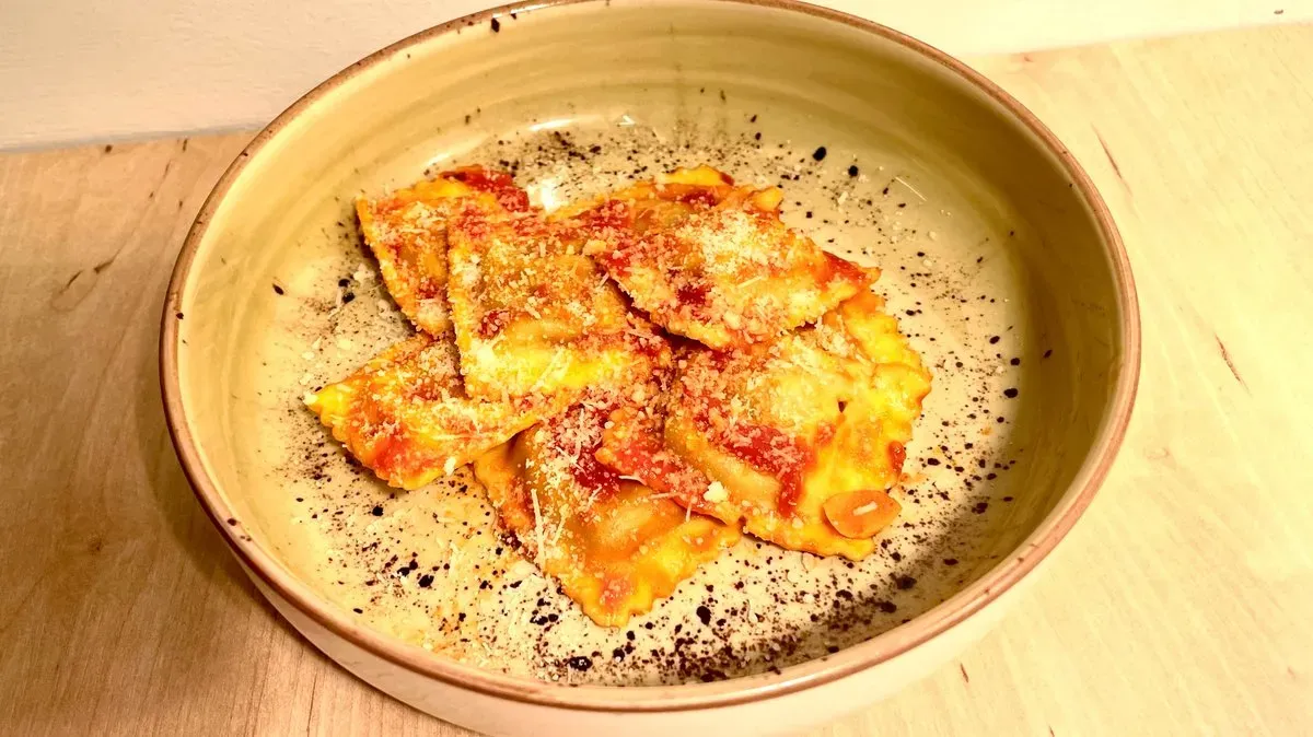 Ravioli mięsne dla dzieci