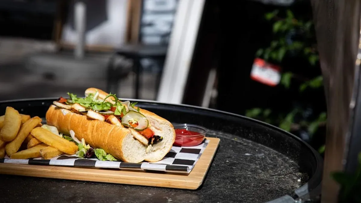 Halloumi Sandwich🌿