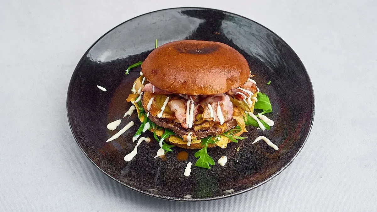 Kimchi burger