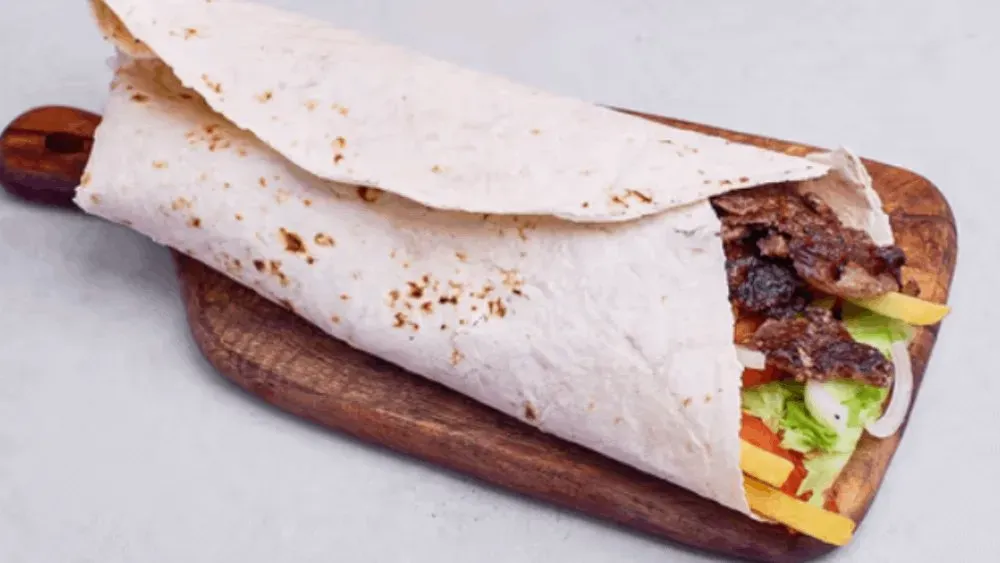 Kebab z wołowiną i baraniną.
