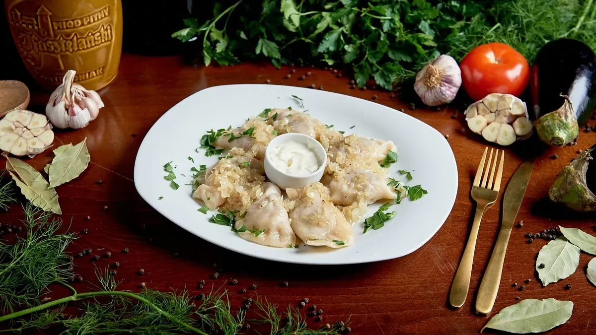 Pierogi ze szpinakiem