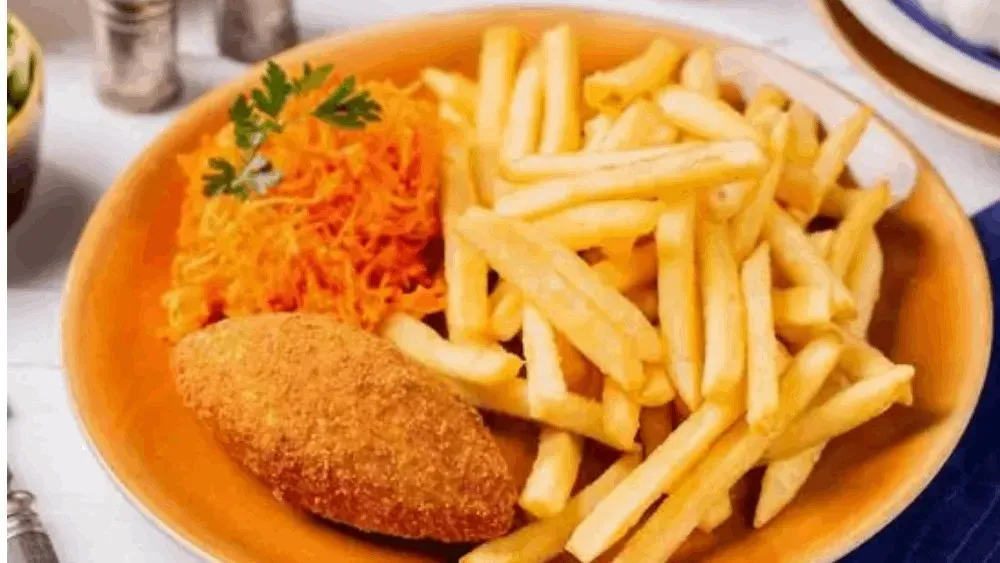 Kotlet de'volaille + zupa