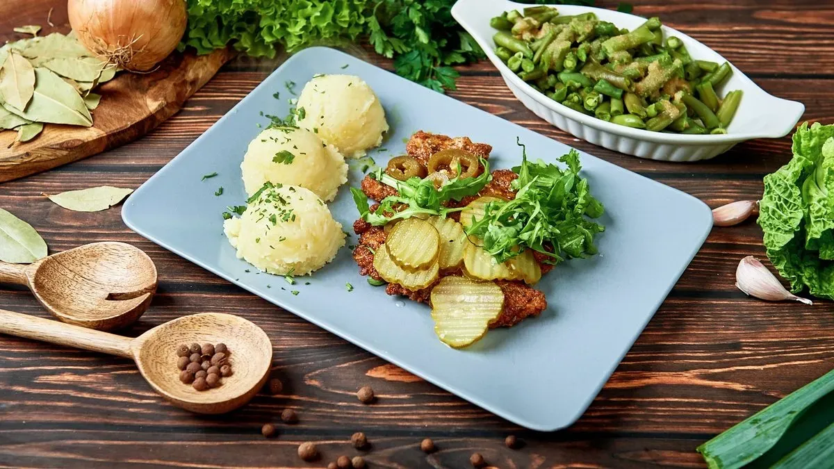 Kotlet schabowy z grilla