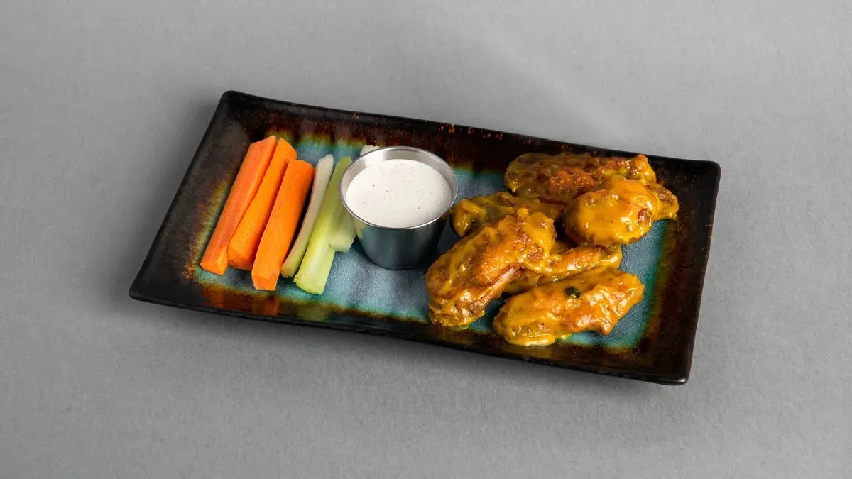 Honey mustard wings