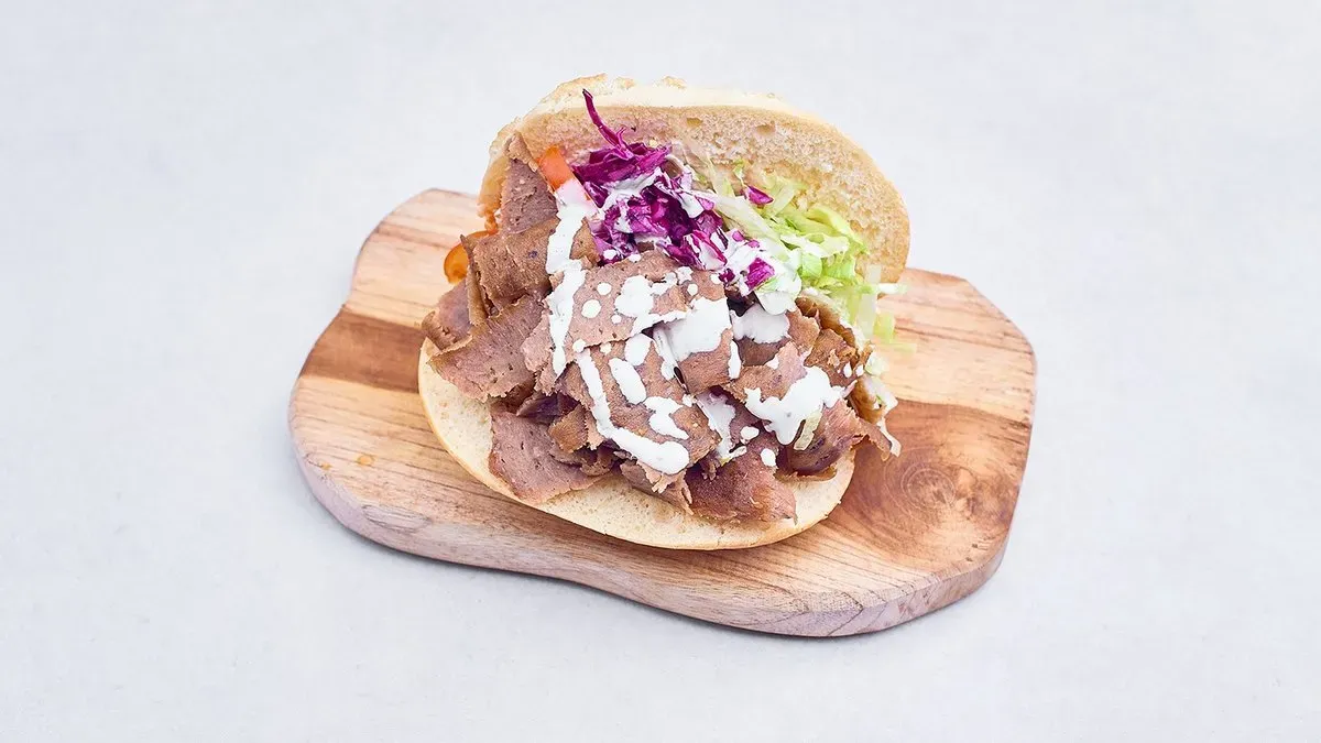 Kebab bułka wołowina