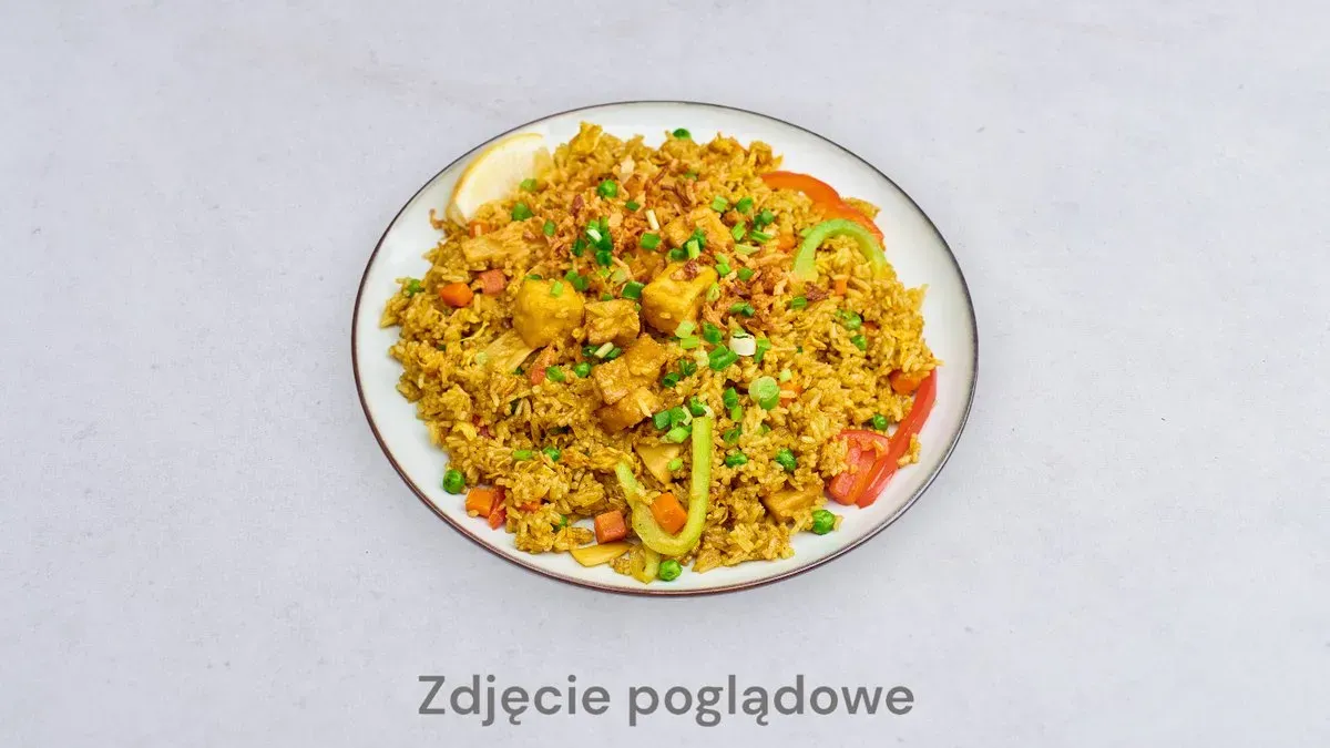 Ryż Stir z Kurczakiem Yakitori