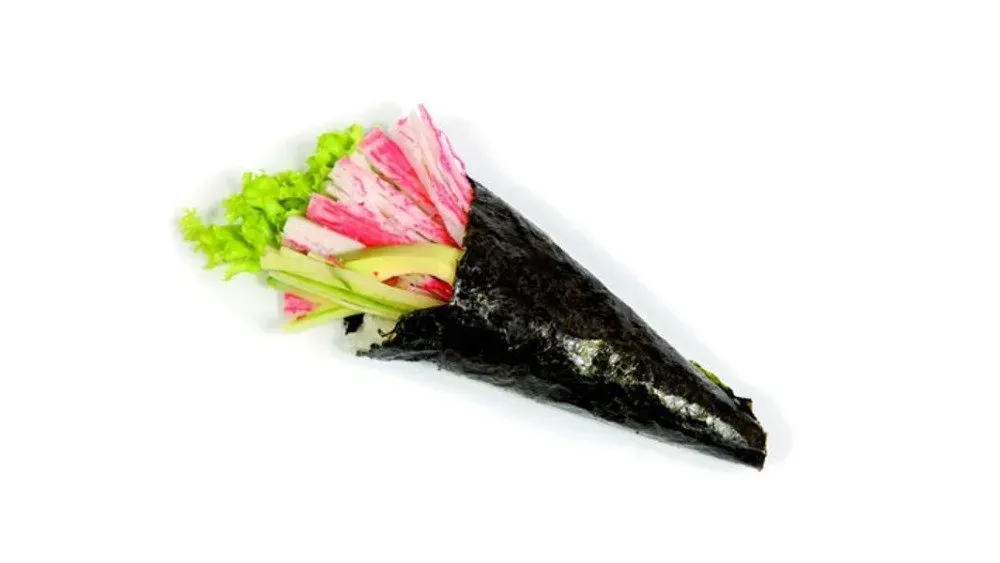 Temaki z paluszkiem krabowym