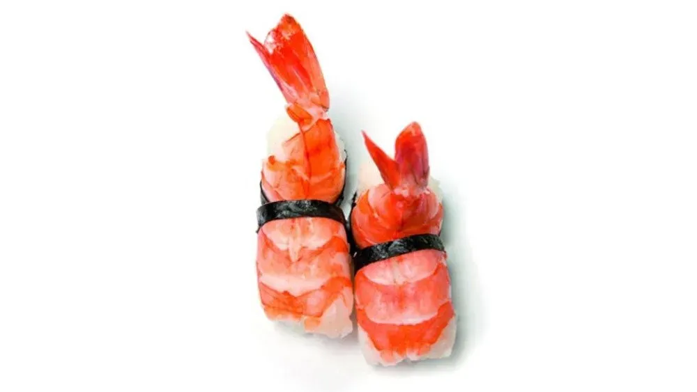 Nigiri z krewetkami królewskimi