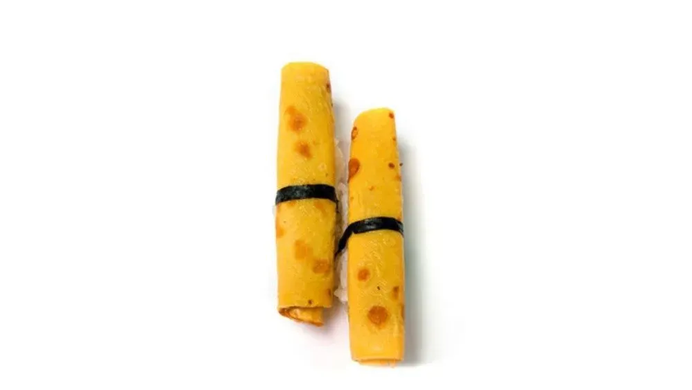 Nigiri z japońskim omletem tamago