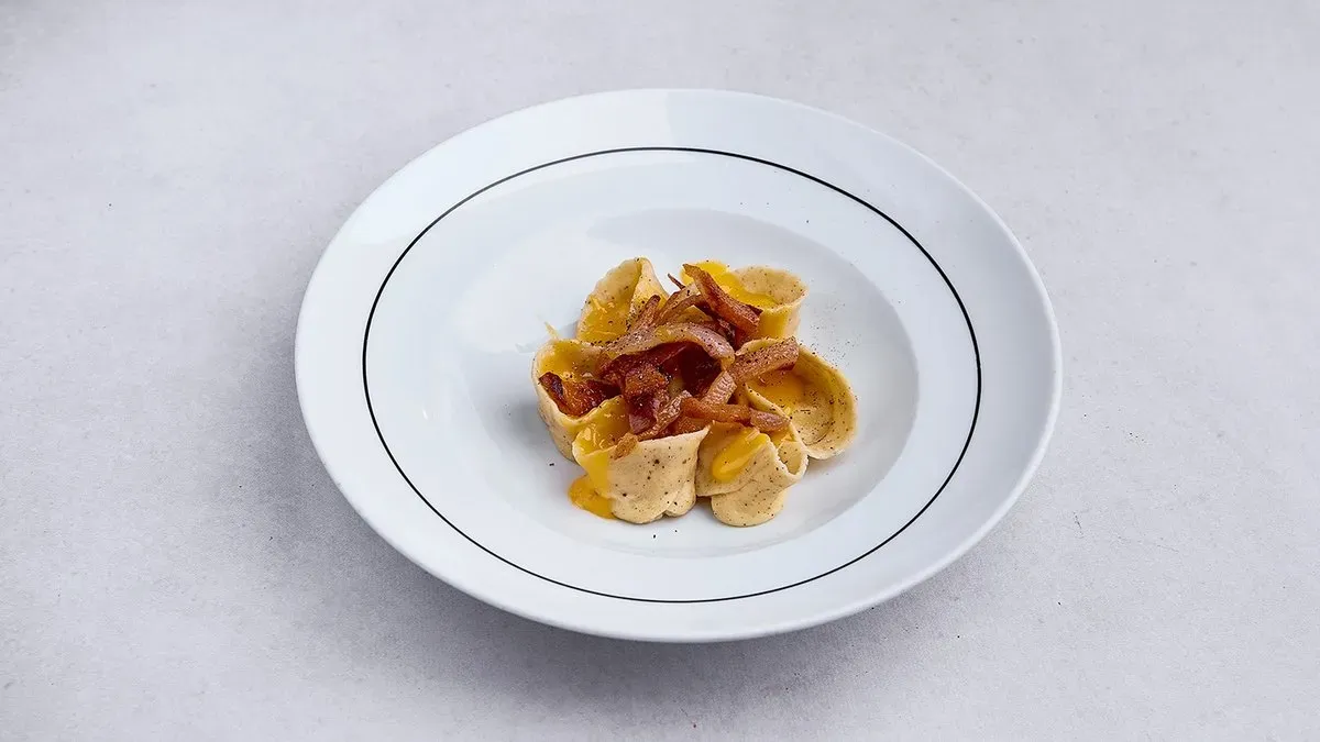 Racioli "alla carbonara"
