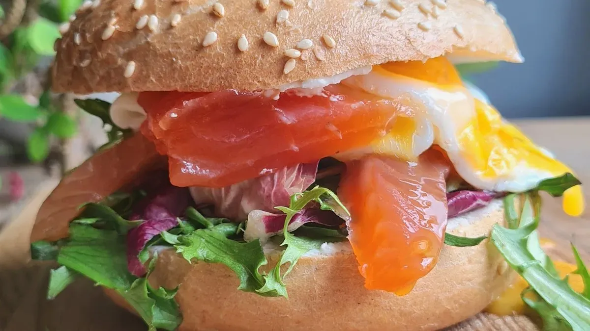 Bajgiel Łosoś gravlax