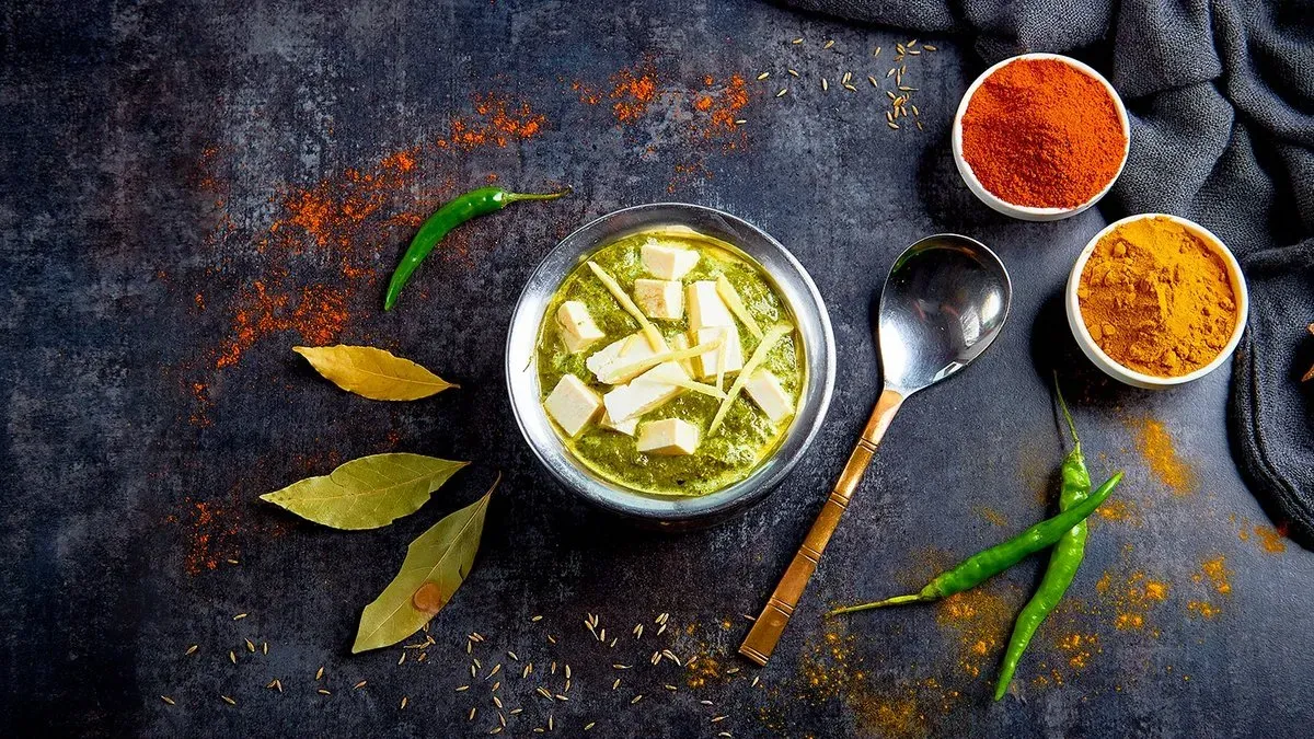 Palak paneer
