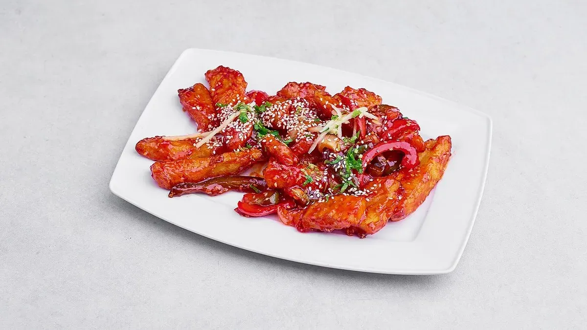 Honey crispy potatoes