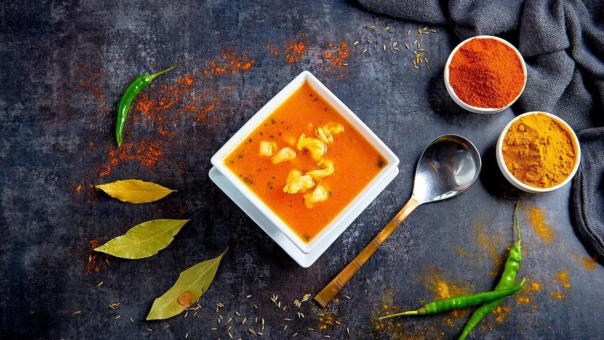 Prawns soup
