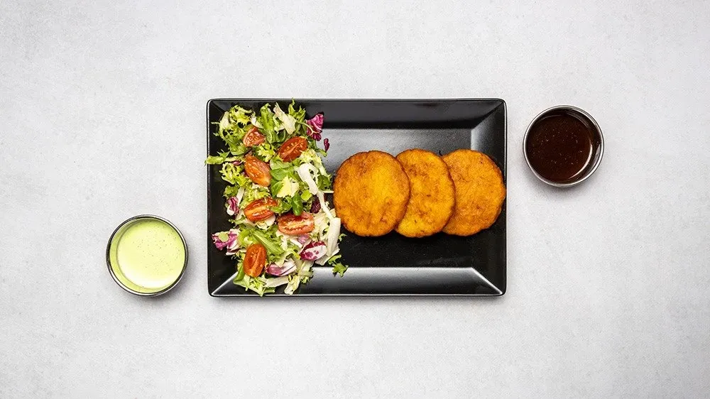 Cocktail aloo tikki 🌿