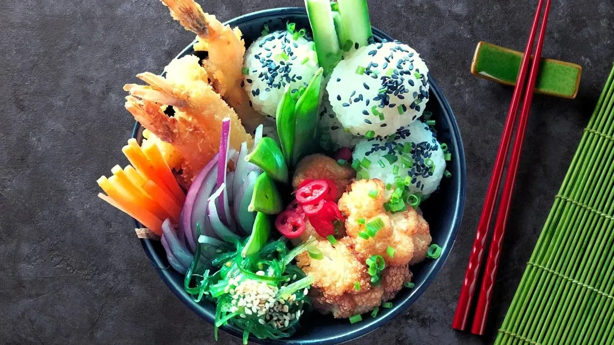 Bowl z krewetkami