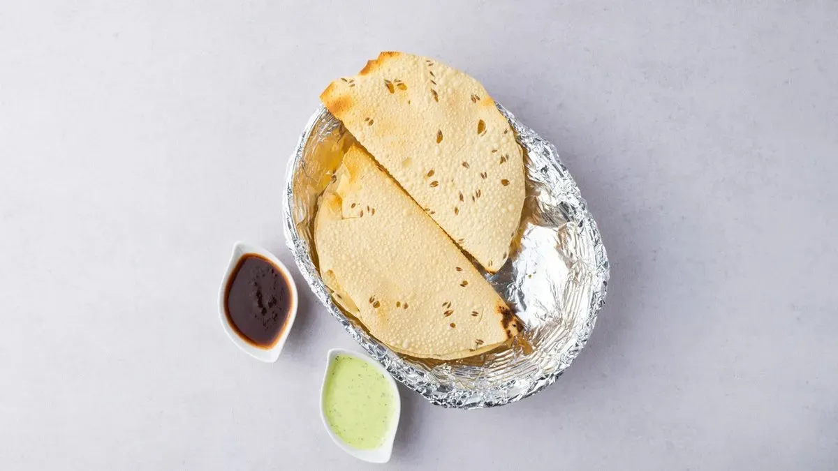 Roasted papad
