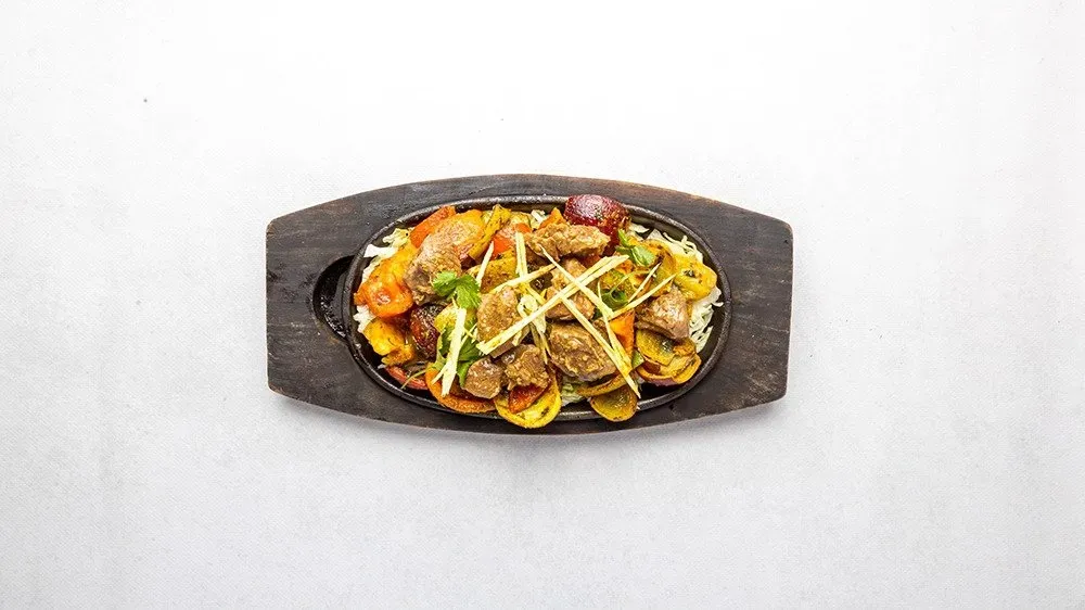 Mutton sizzler