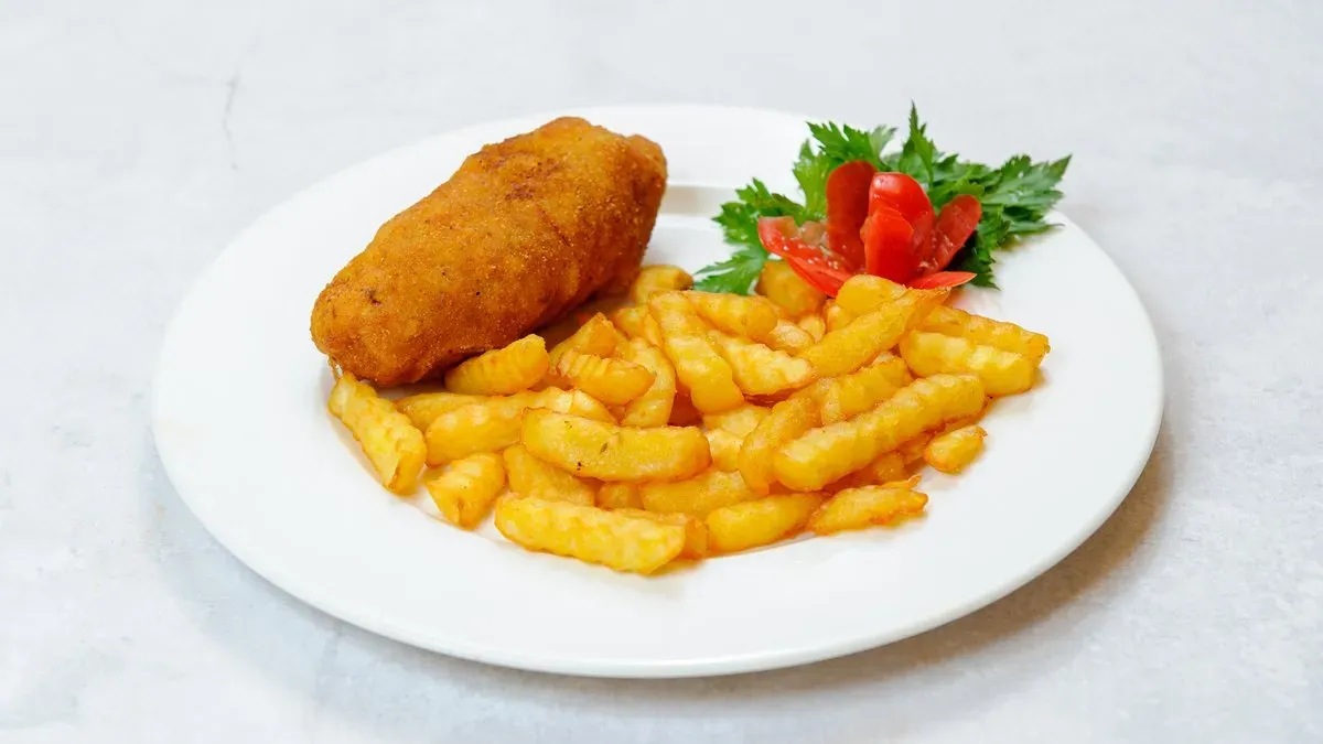 Kotlet devolay z serem