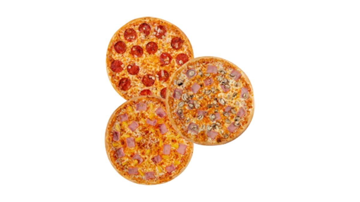 SUPER TRIO Klasyczne: 3 x Pizza XXL