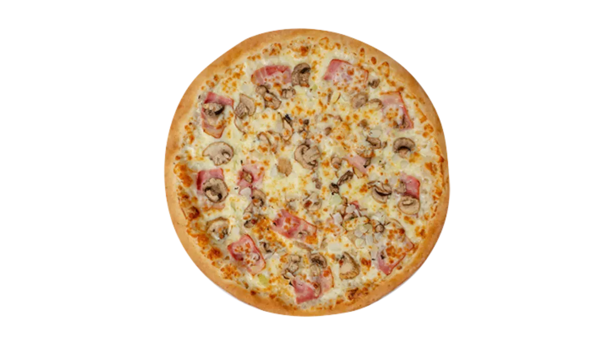 Pizza carbonara