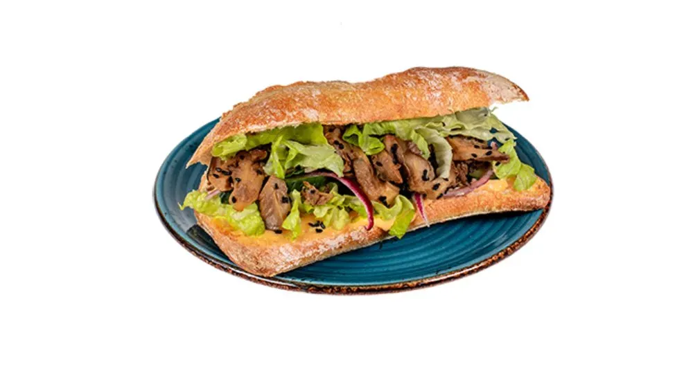 Ciabatta z boczniakami