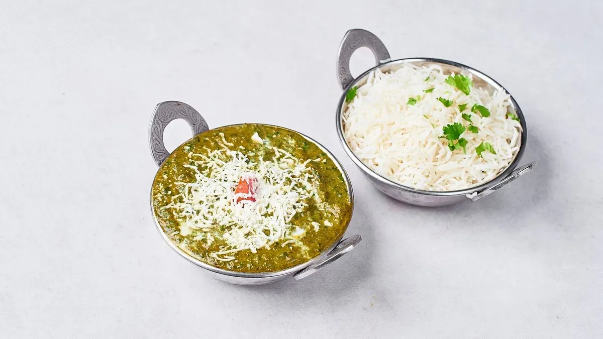 Palak paneer
