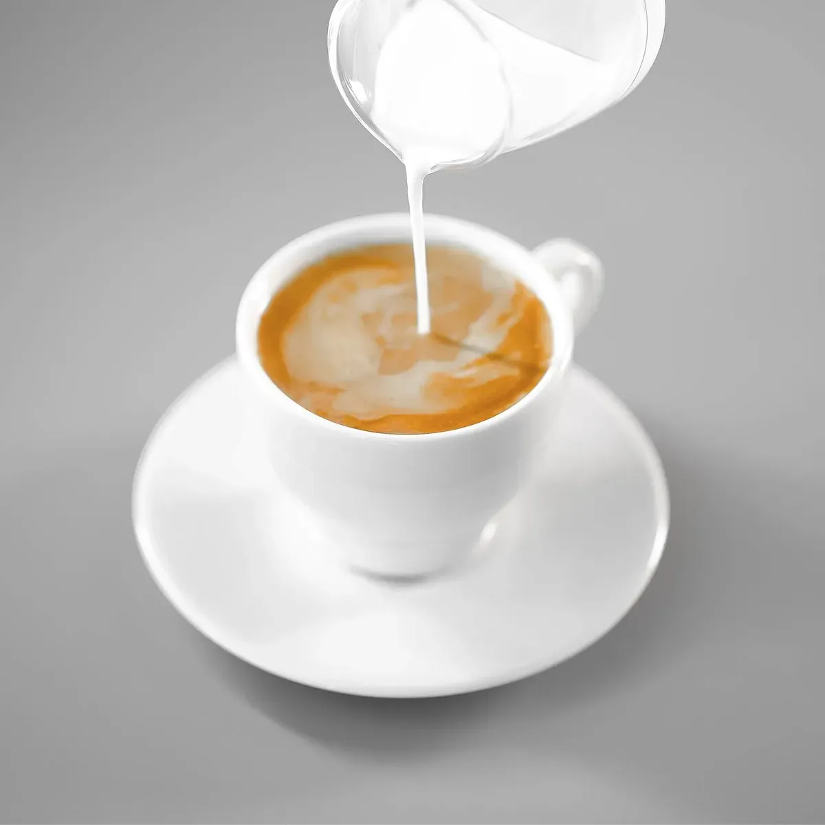 Americano z mlekiem