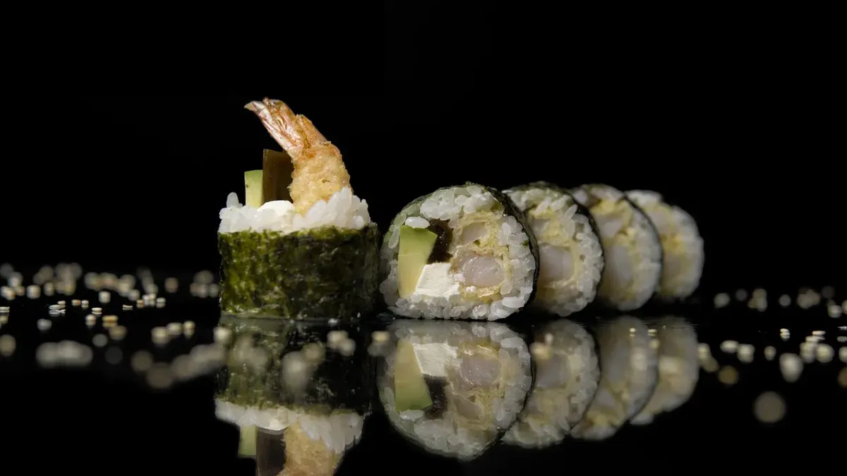 Futomaki z Krewetkami (10 sztuk)