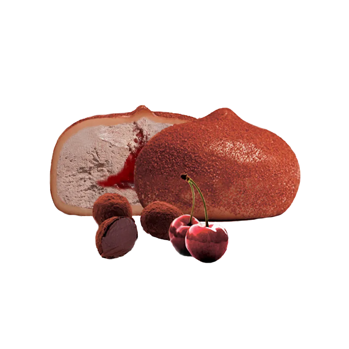 Mochi Trufla z wiśnią