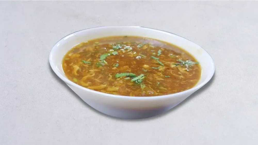 Hot & sour chicken soup