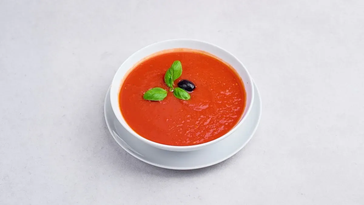 Cream of tomato soup