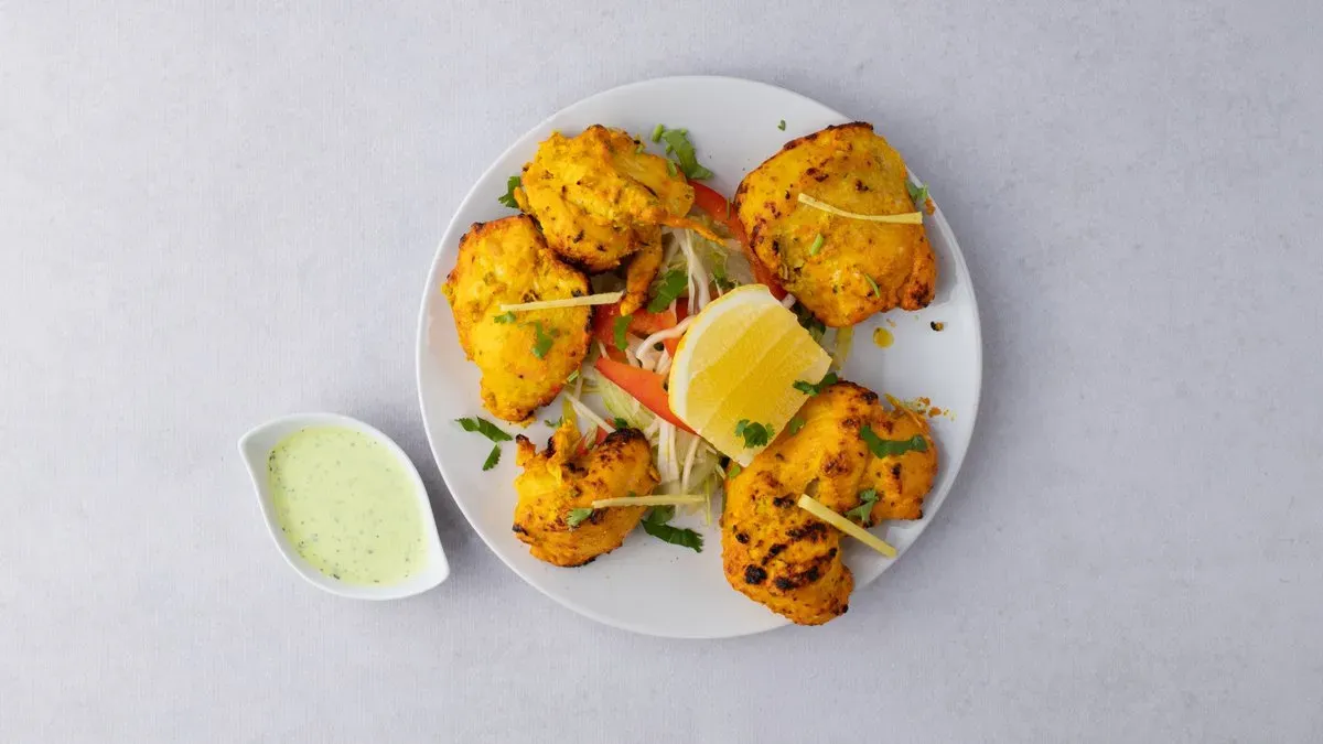 Chicken haryali tikka