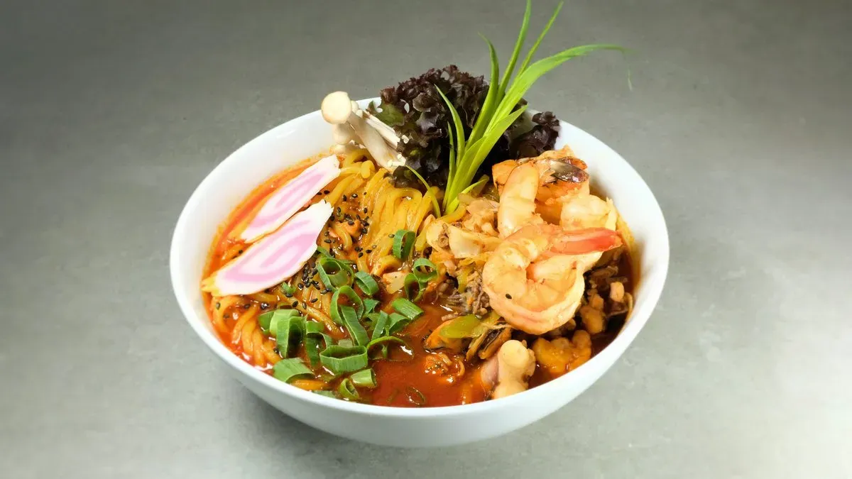Seafood ramen